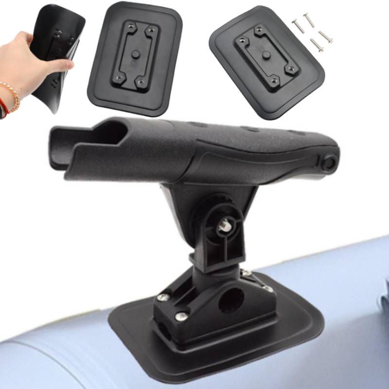Fishing Kayak Rod Holder - 1 Set Opblaasbare Boot Hengelhouder Vaste