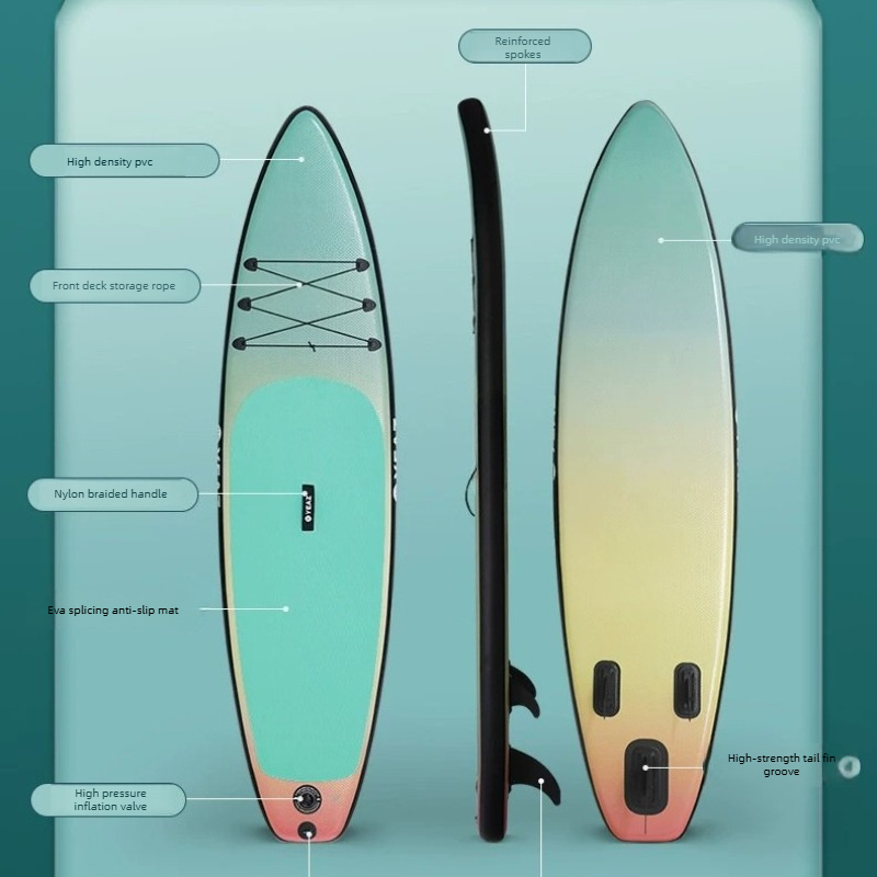 Fishing Kayak Paddle - Elektrische opblaasbare paddleboard SUP kajak visboot