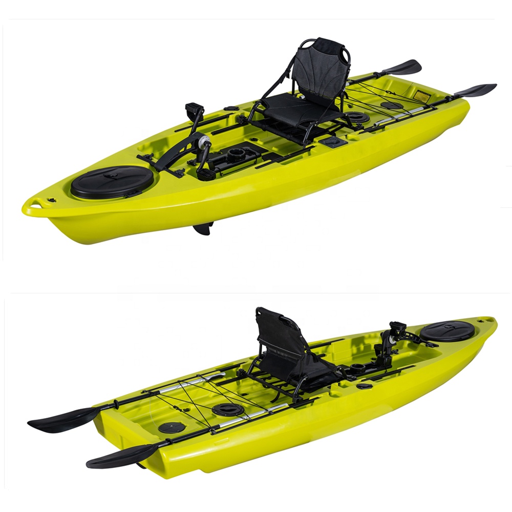 Fishing Kayak Pedal Drive - Beste vissersboot 2024 Nieuwe ervaren 10,8ft