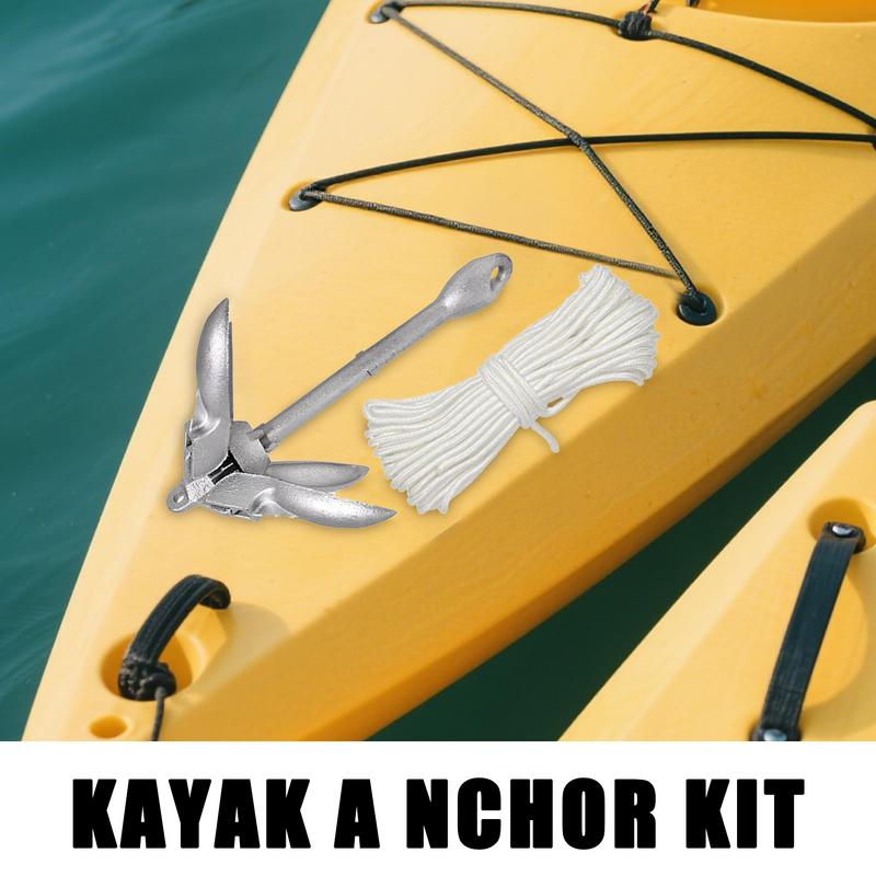 Fishing Kayak Anchor - Kano Verankering Compact Kajak Ankeringssysteem Opvouwbare