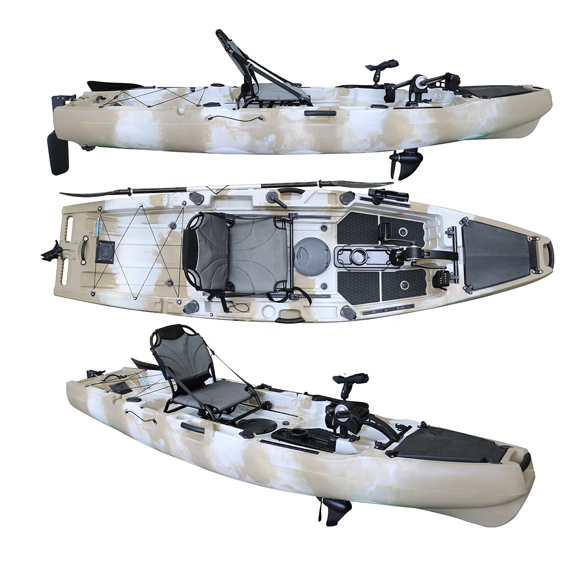 Fishing Kayak Seat - Viking 10.5FT vispeddelkajak, éénpersoons, te koop,