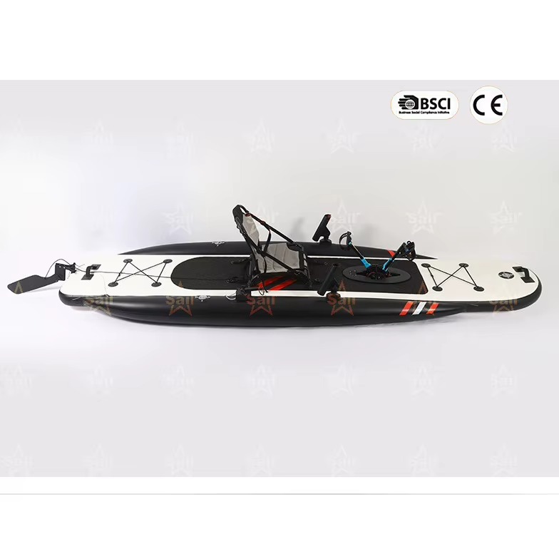 Fishing Kayak Sit On Top - Fabrieksgemaakte opblaasbare peddelkajak, viskajak voor volwassenen,