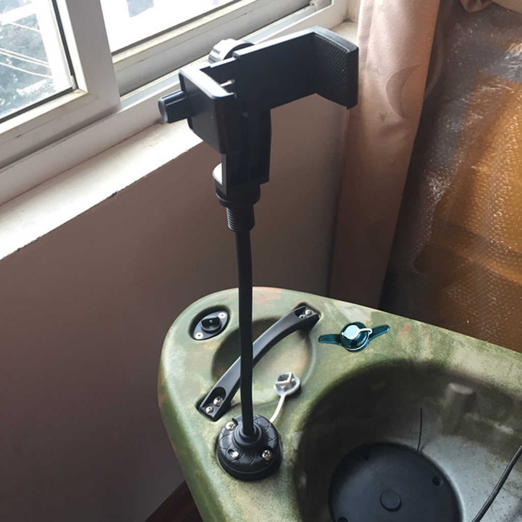 Fishing Kayak Fish Finder Mount - Kajak Mobiele Telefoon Houder Beugel Zwarte