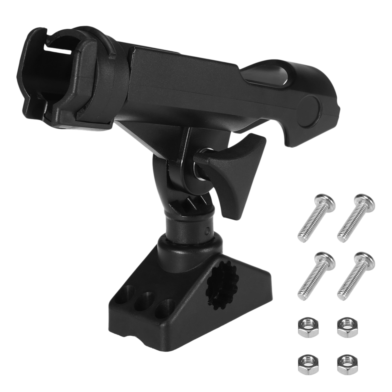 Fishing Kayak Rod Holder - Vissersboot Hengels Houder Basis Rvs 360