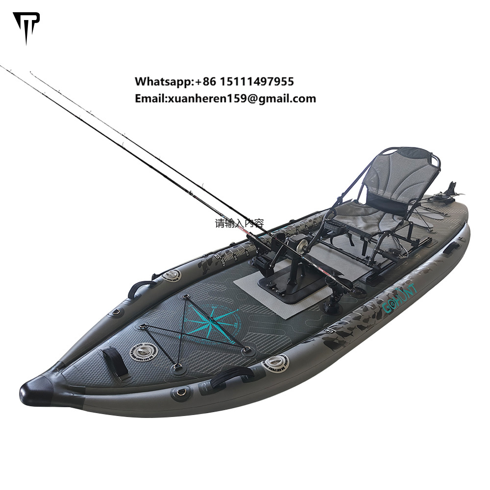 Fishing Kayak Pedal Drive - JTRDA 2024 Nieuwe Opblaasbare Kayak Pesca