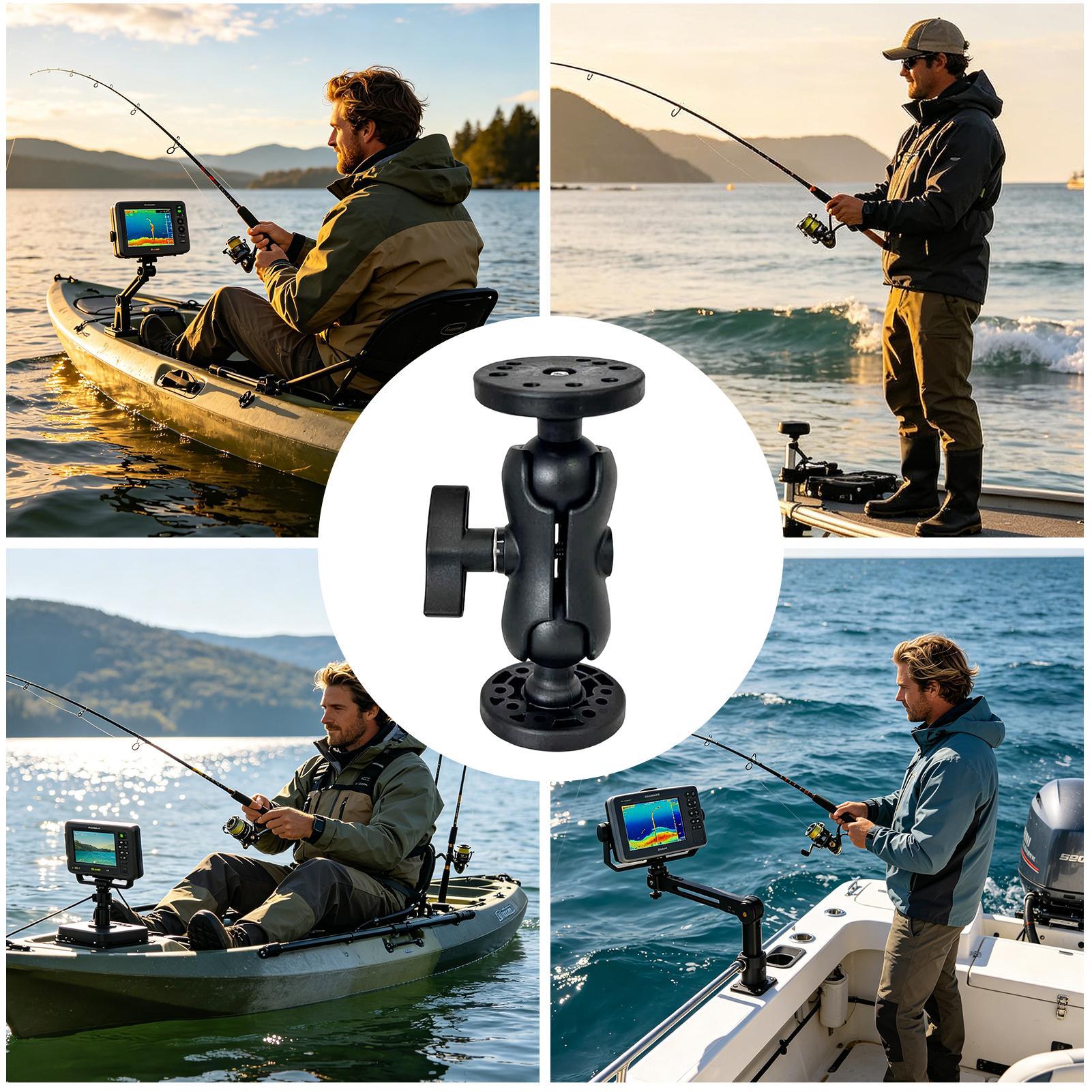 Kajak Fishfinder Mount 360 gra - Fishing Kayak Fish Finder Mount recensie en prijs