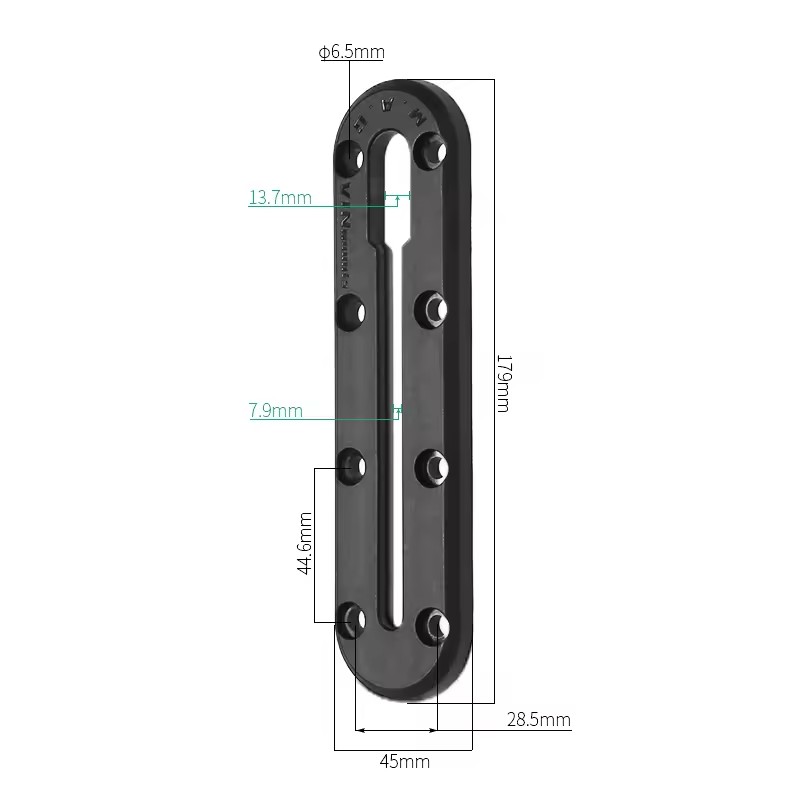 179 mm lange kajakbaanhouder,  - Fishing Kayak Fish Finder Mount recensie en prijs
