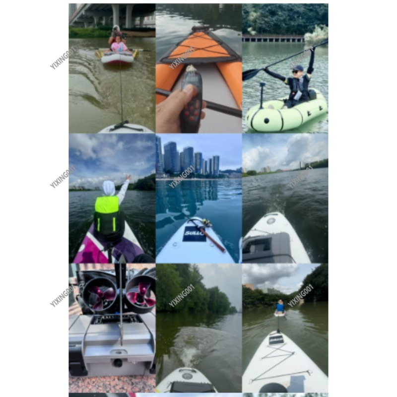 Dubbele propeller kajak onderw - Fishing Kayak Trolling Motor recensie en prijs