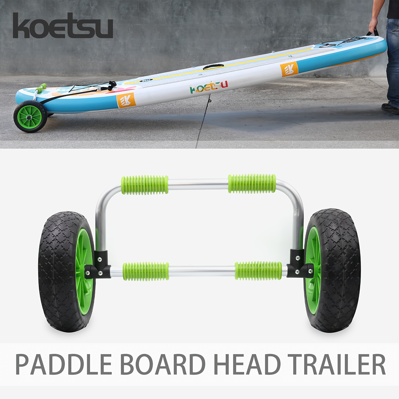 KOETSU Paddleboard Transportka - Fishing Kayak Cart recensie en prijs