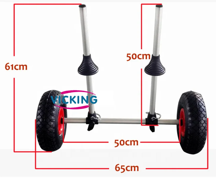 Lakes Rivers aluminium visacce - Fishing Kayak Cart recensie en prijs