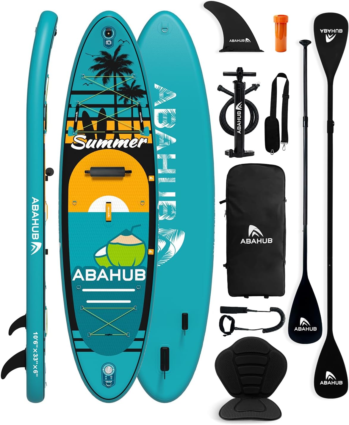 Brede opblaasbare Stand Up Pad - Fishing Kayak Paddle recensie en prijs