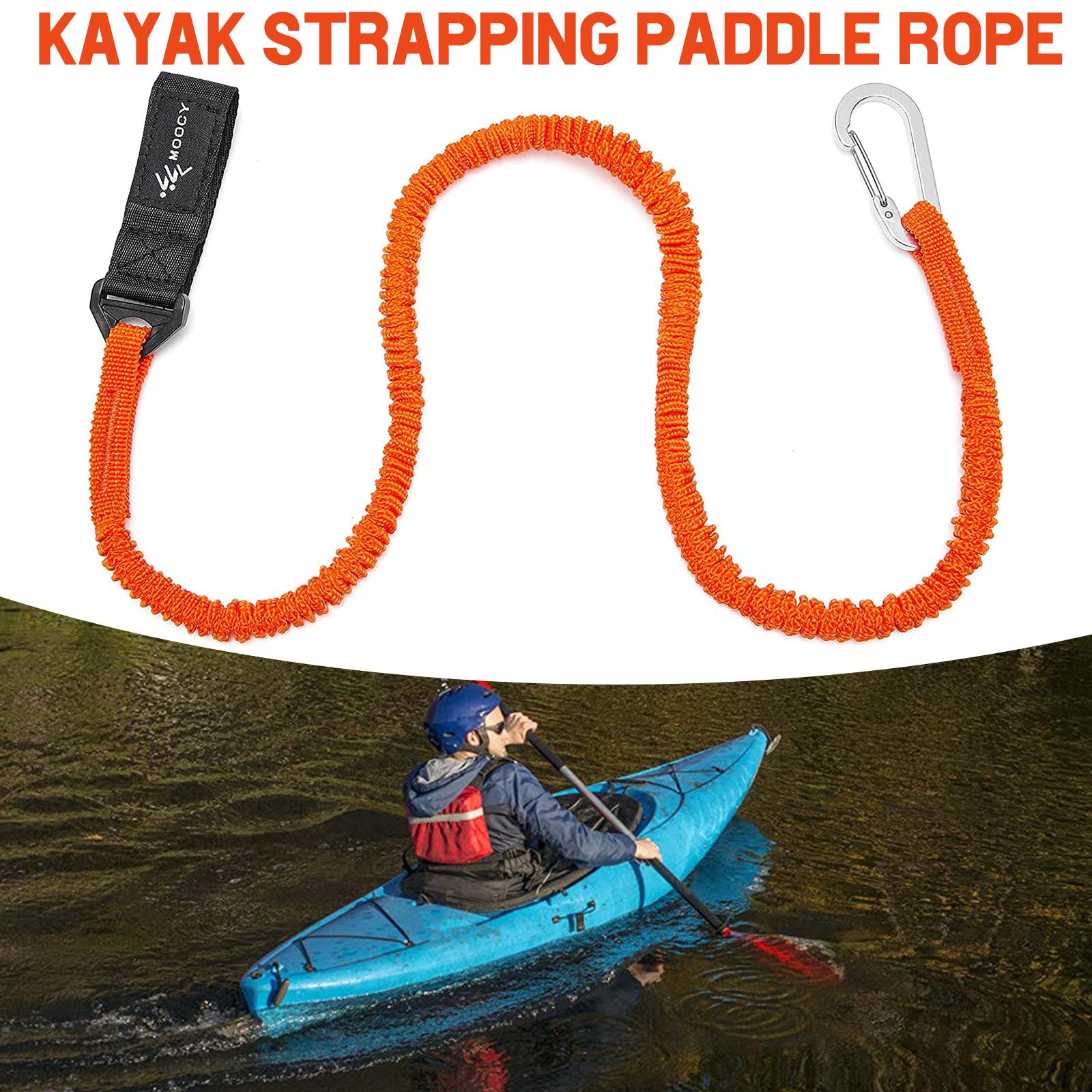 Verstelbare elastische kajakpe - Fishing Kayak Paddle Leash recensie en prijs