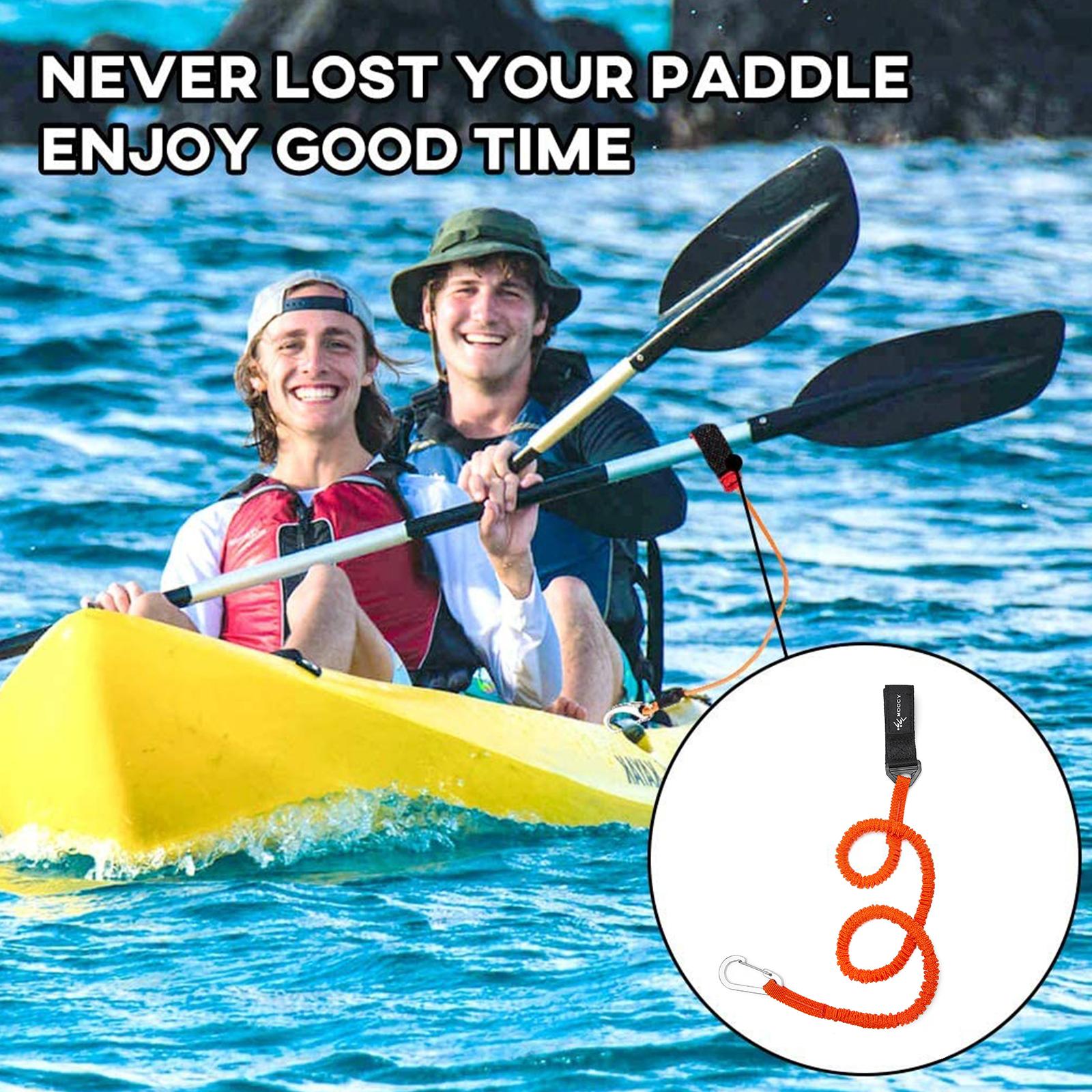 Verstelbare elastische kajakpe - Fishing Kayak Paddle Leash recensie en prijs