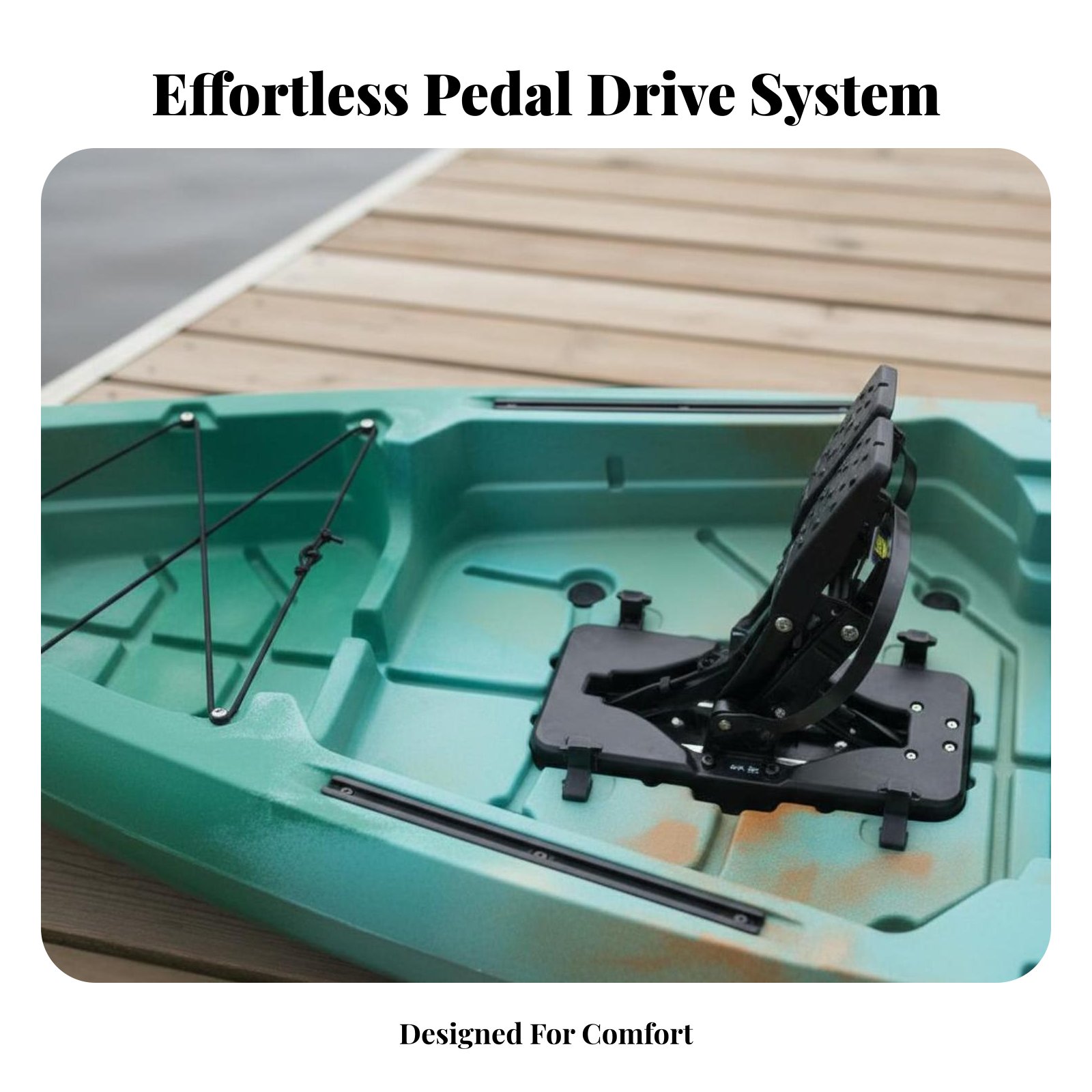 Opvouwbare opblaasbare viskaya - Fishing Kayak Pedal Drive recensie en prijs
