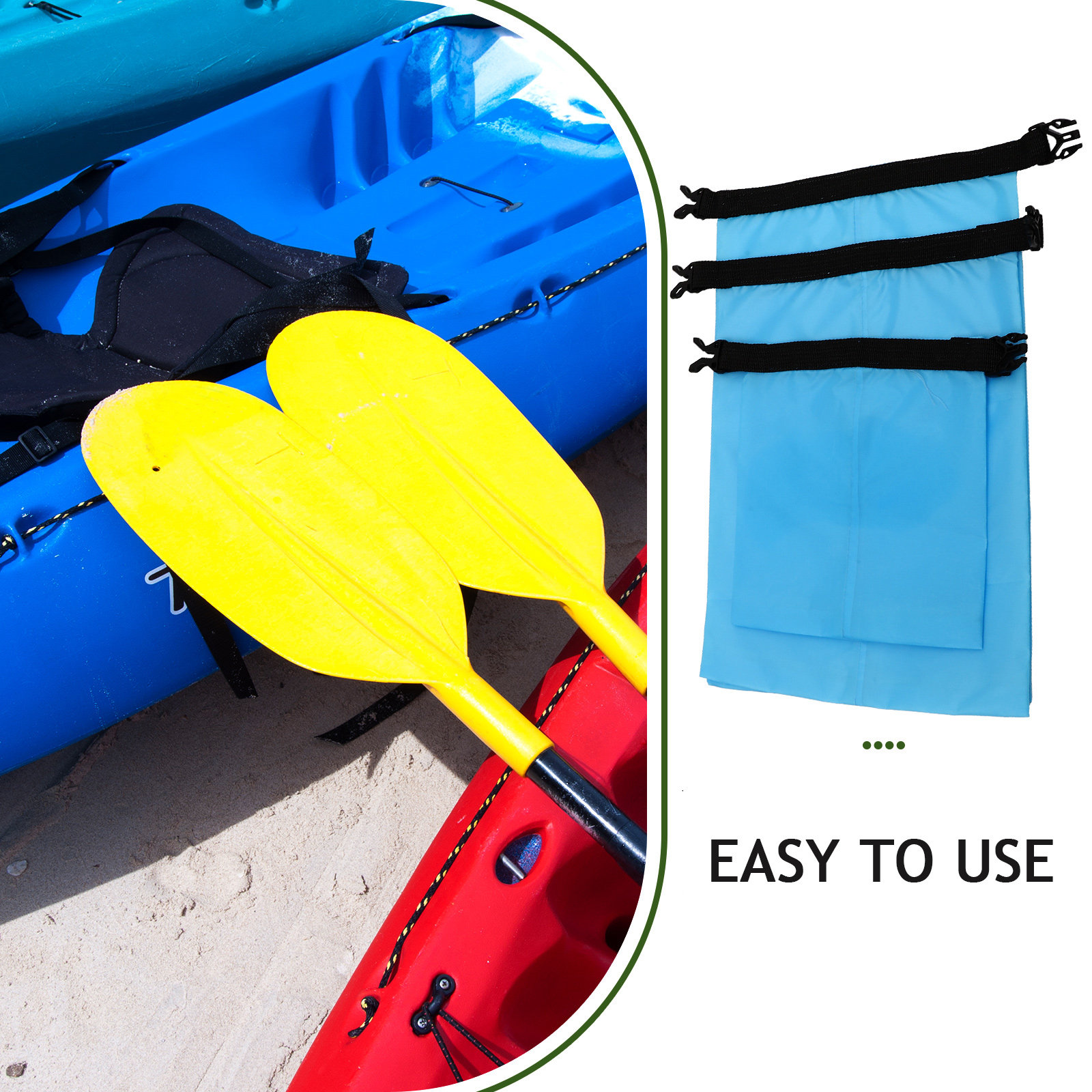 3-delige waterdichte droge tas - Fishing Kayak Storage Bag recensie en prijs