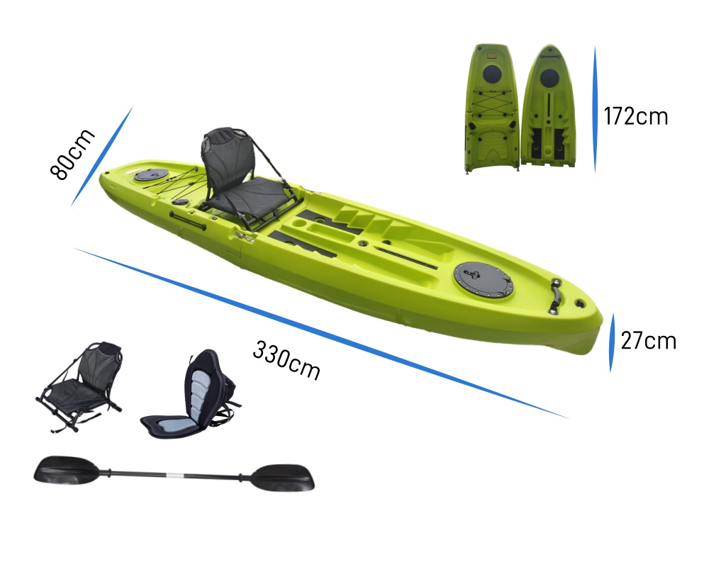 2025 NIEUWE Modulaire Kayak 11 - Fishing Kayak Sit On Top recensie en prijs