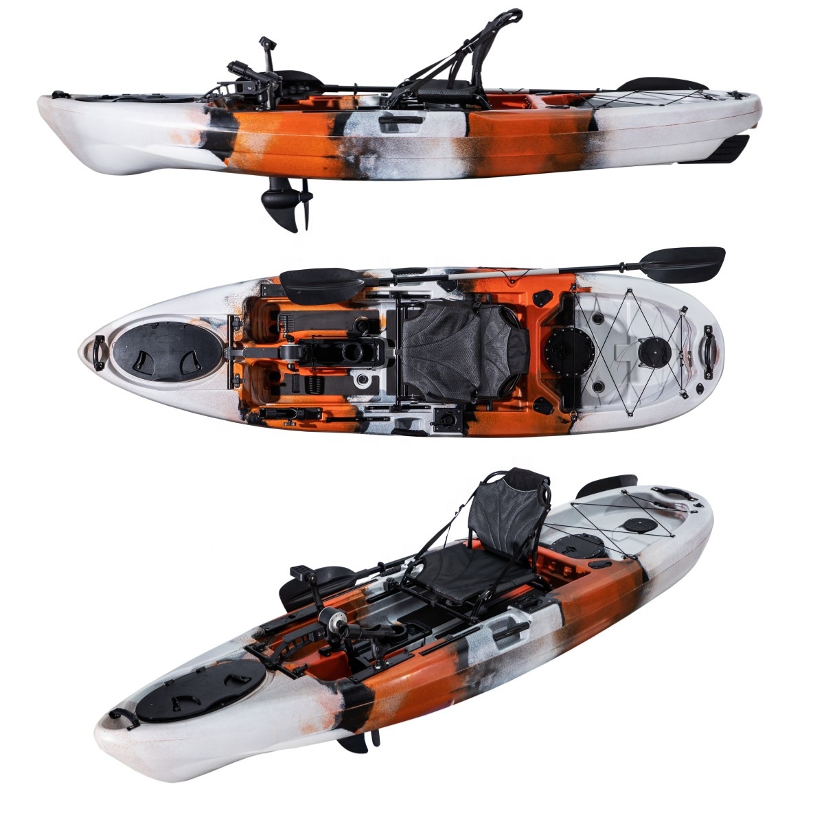 10FT Klassieke pedaalviskajak  - Fishing Kayak Pedal Drive recensie en prijs