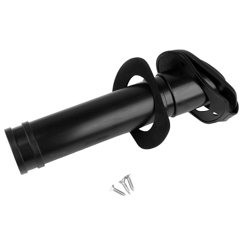 Zwarte nylon boot hengelsteune - Fishing Kayak Rod Holder recensie en prijs