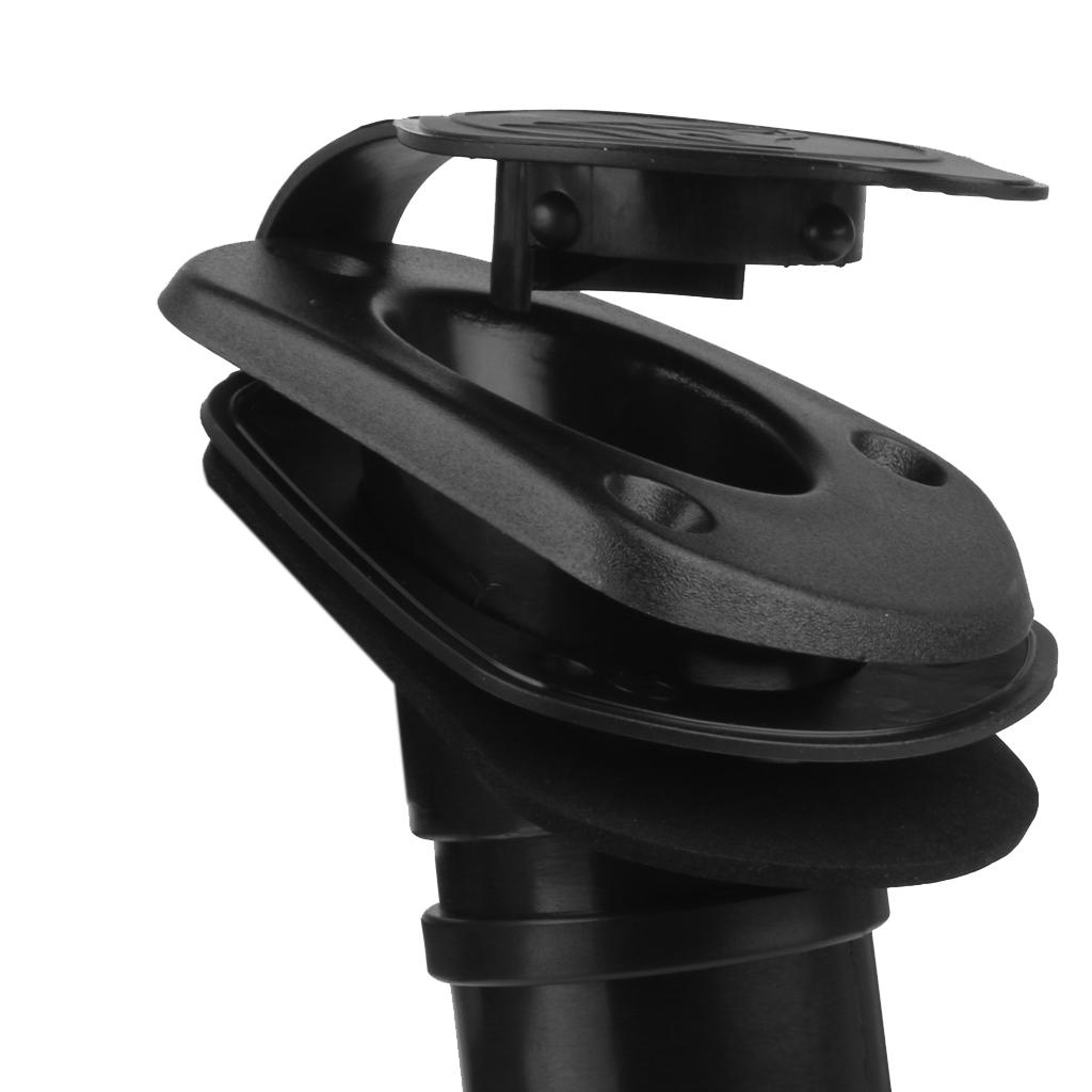 Zwarte nylon boot hengelsteune - Fishing Kayak Rod Holder recensie en prijs
