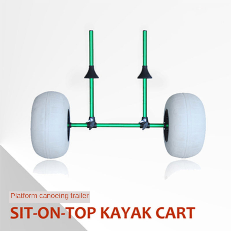 Opvouwbare rechtopstaande kaja - Fishing Kayak Cart recensie en prijs