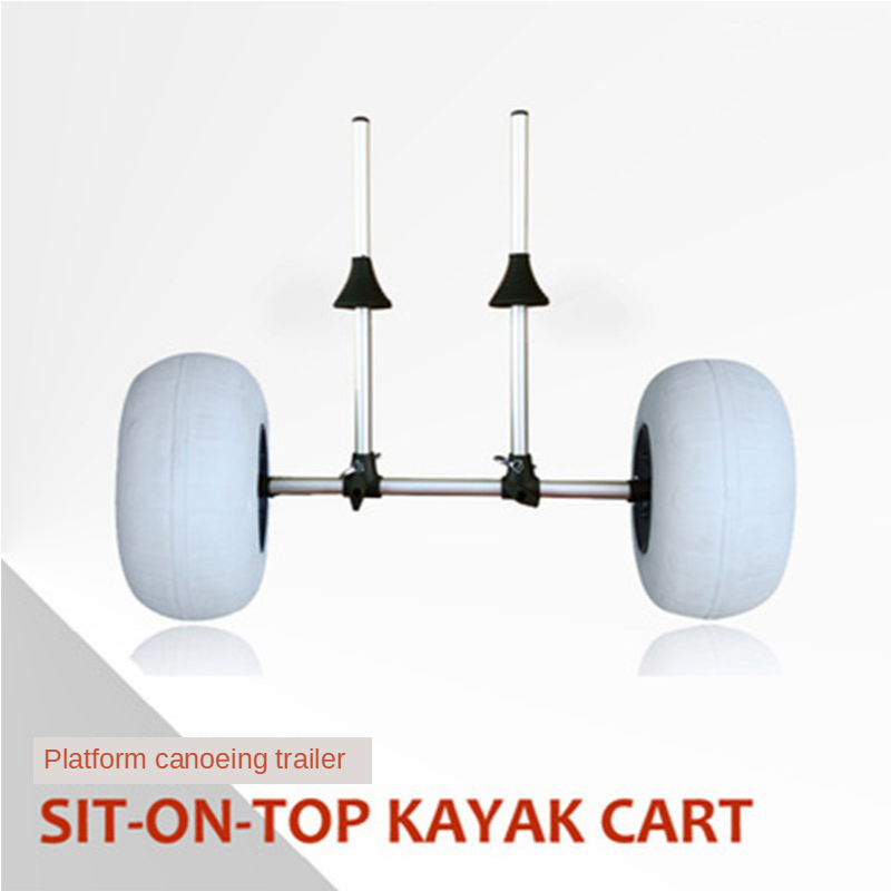 Opvouwbare rechtopstaande kaja - Fishing Kayak Cart recensie en prijs