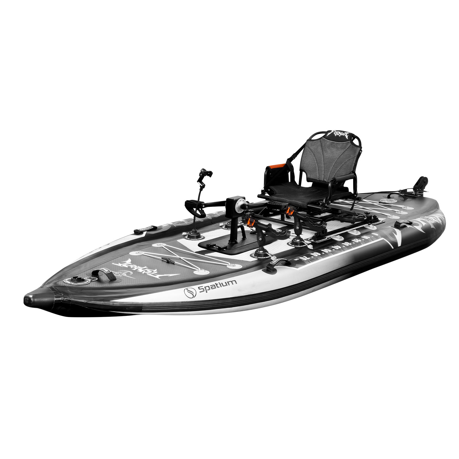 Opblaasbare viskayak met pedaa - Fishing Kayak Pedal Drive recensie en prijs