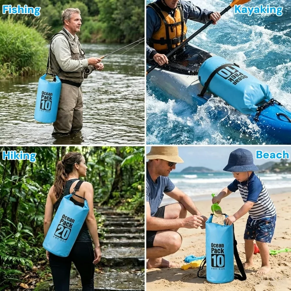 500D waterdichte droge tas dri - Fishing Kayak Storage Bag recensie en prijs