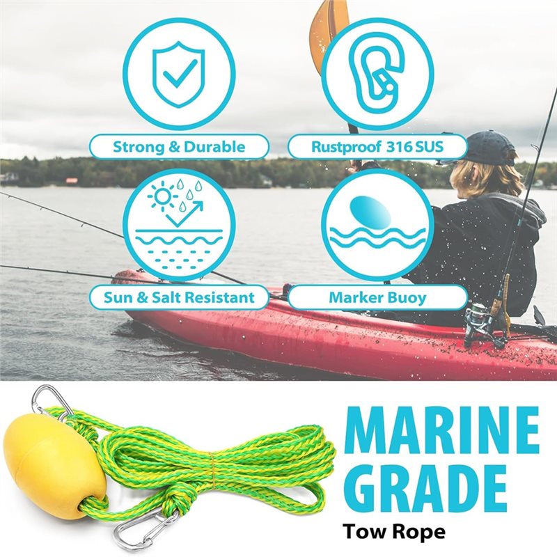 X08A Drift Sock Ankerkabel 20F - Fishing Kayak Anchor recensie en prijs