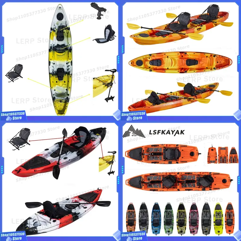 2-persoons plastic stijve zit- - Fishing Kayak Sit In recensie en prijs