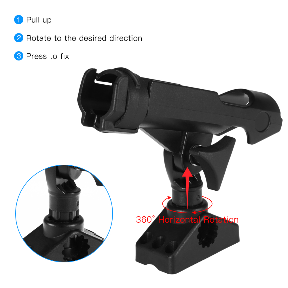 Vissersboot Hengels Houder Bas - Fishing Kayak Rod Holder recensie en prijs