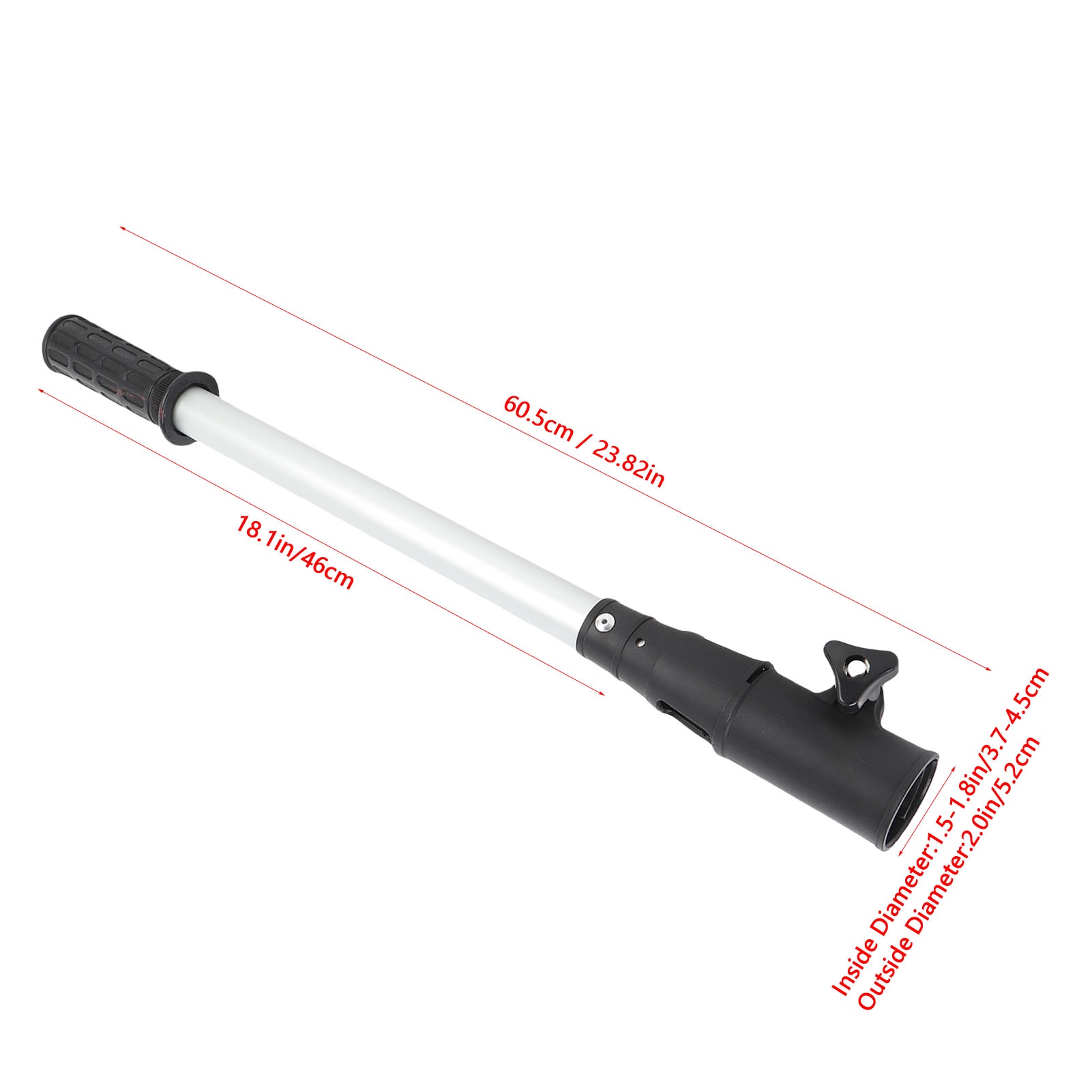 Verlengstuk voor tillerhandgre - Fishing Kayak Cart recensie en prijs