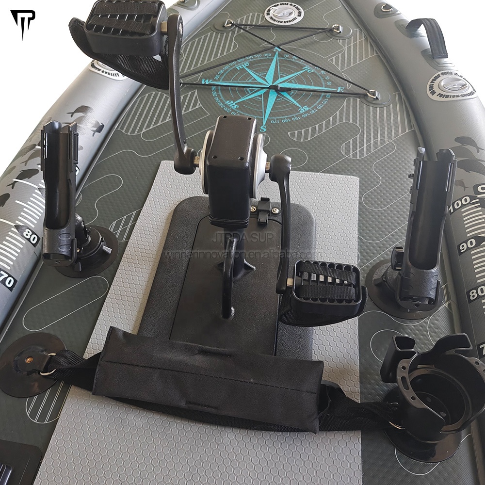JTRDA 2024 Nieuwe Opblaasbare  - Fishing Kayak Pedal Drive recensie en prijs