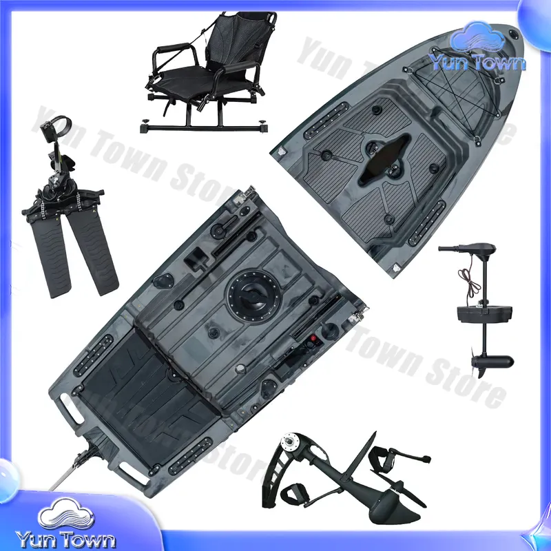 Modulaire Kayak 9.5ft Zit-op-T - Fishing Kayak Pedal Drive recensie en prijs