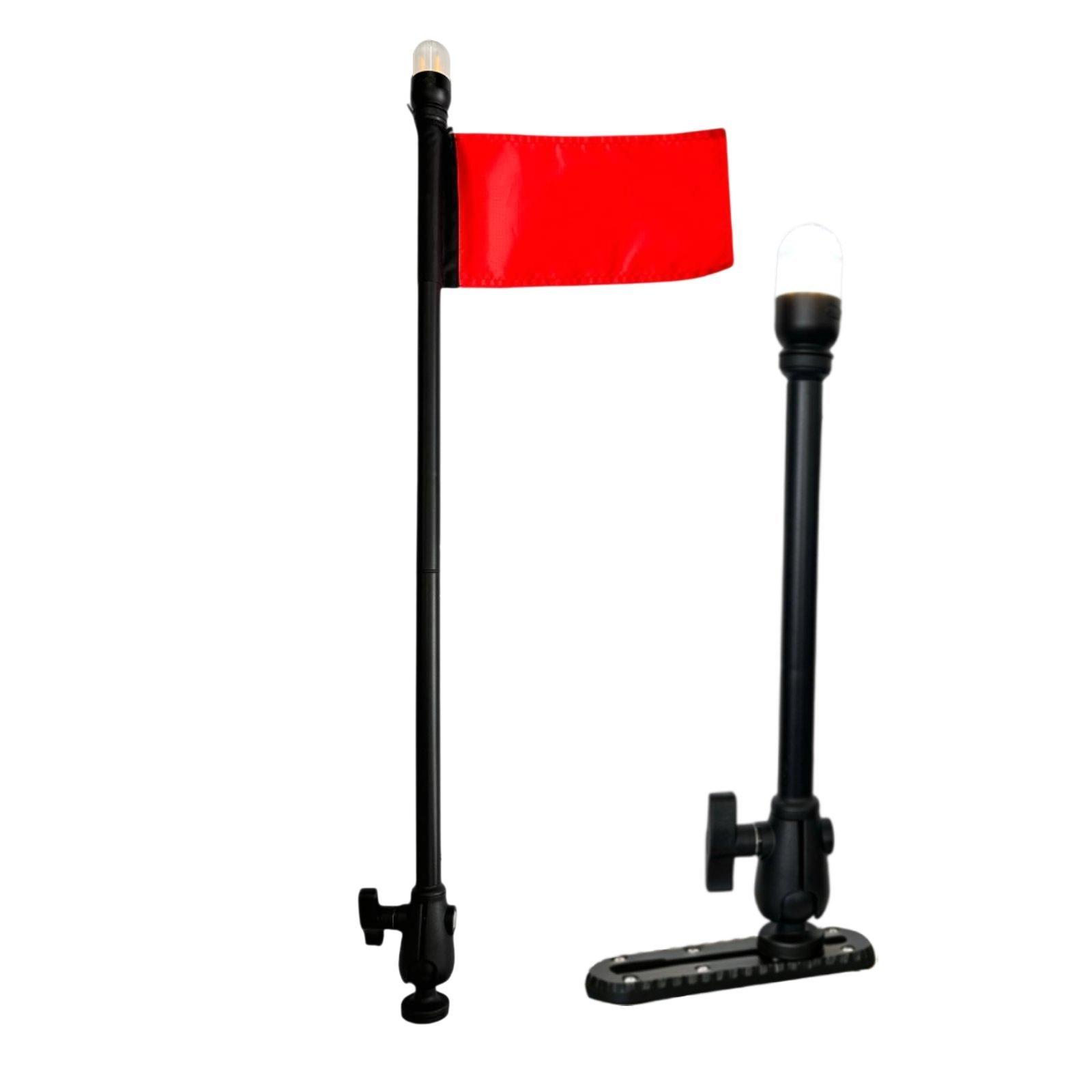 Kajaklamp met rode vlag Waterb - Fishing Kayak Paddle recensie en prijs