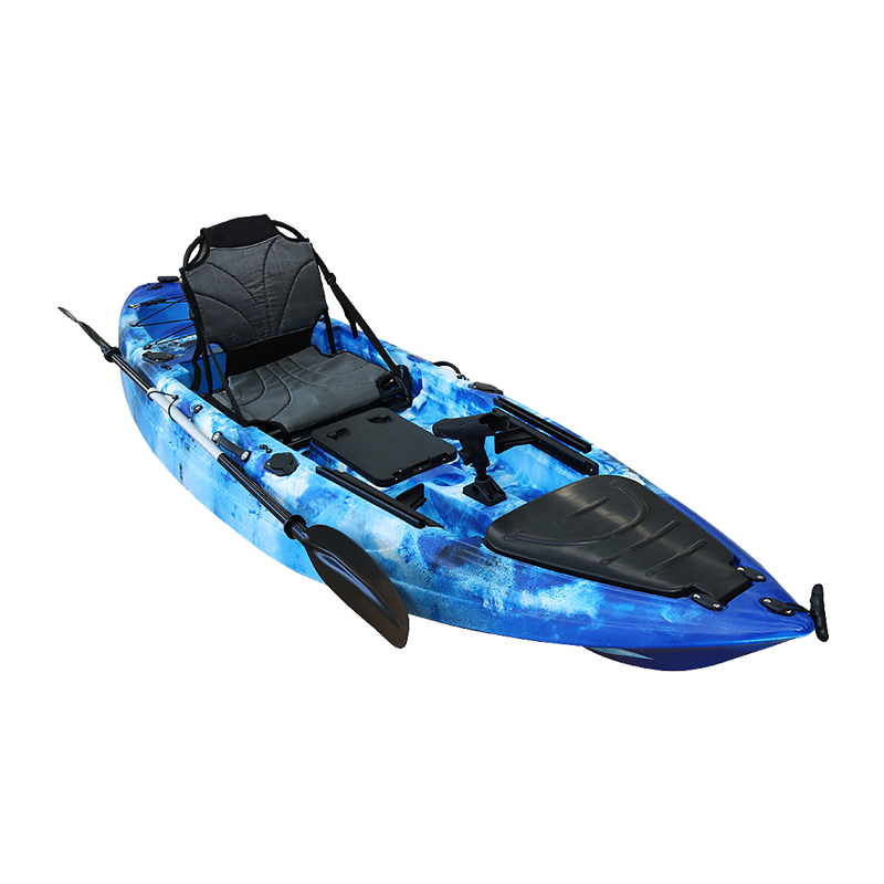 Eenzitsvispedaalkajak LLDPE Ku - Fishing Kayak Pedal Drive recensie en prijs