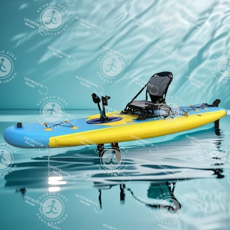 Opblaasbare peddelkajak met aa - Fishing Kayak Inflatable recensie en prijs