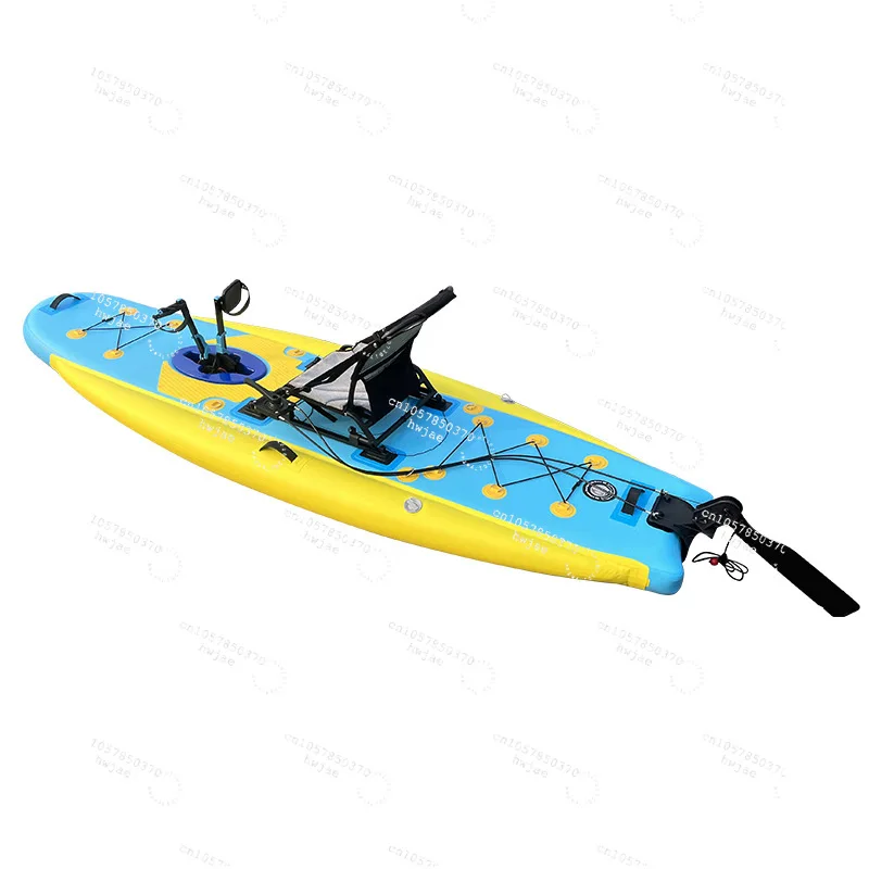 Opblaasbare peddelkajak met aa - Fishing Kayak Inflatable recensie en prijs