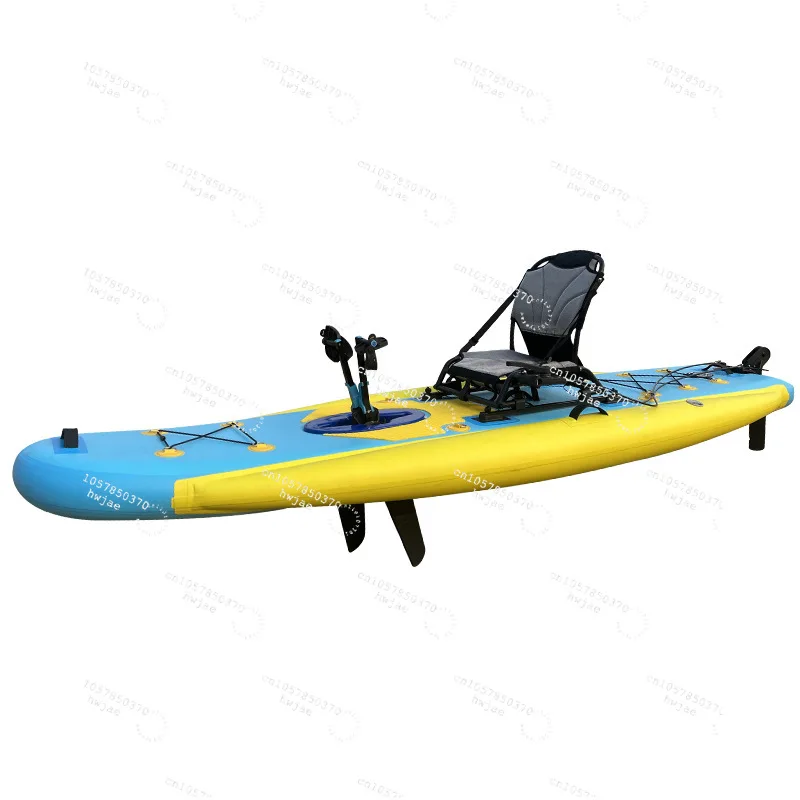 Opblaasbare peddelkajak met aa - Fishing Kayak Inflatable recensie en prijs
